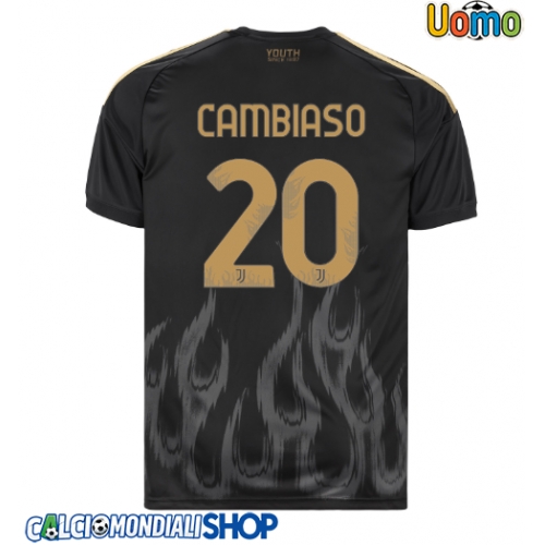 Maglie da calcio Juventus Andrea Cambiaso #20 Terza Maglia 2026-27 Manica Corta
